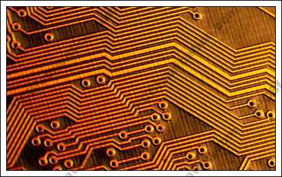 PCB minimum trace width illustration