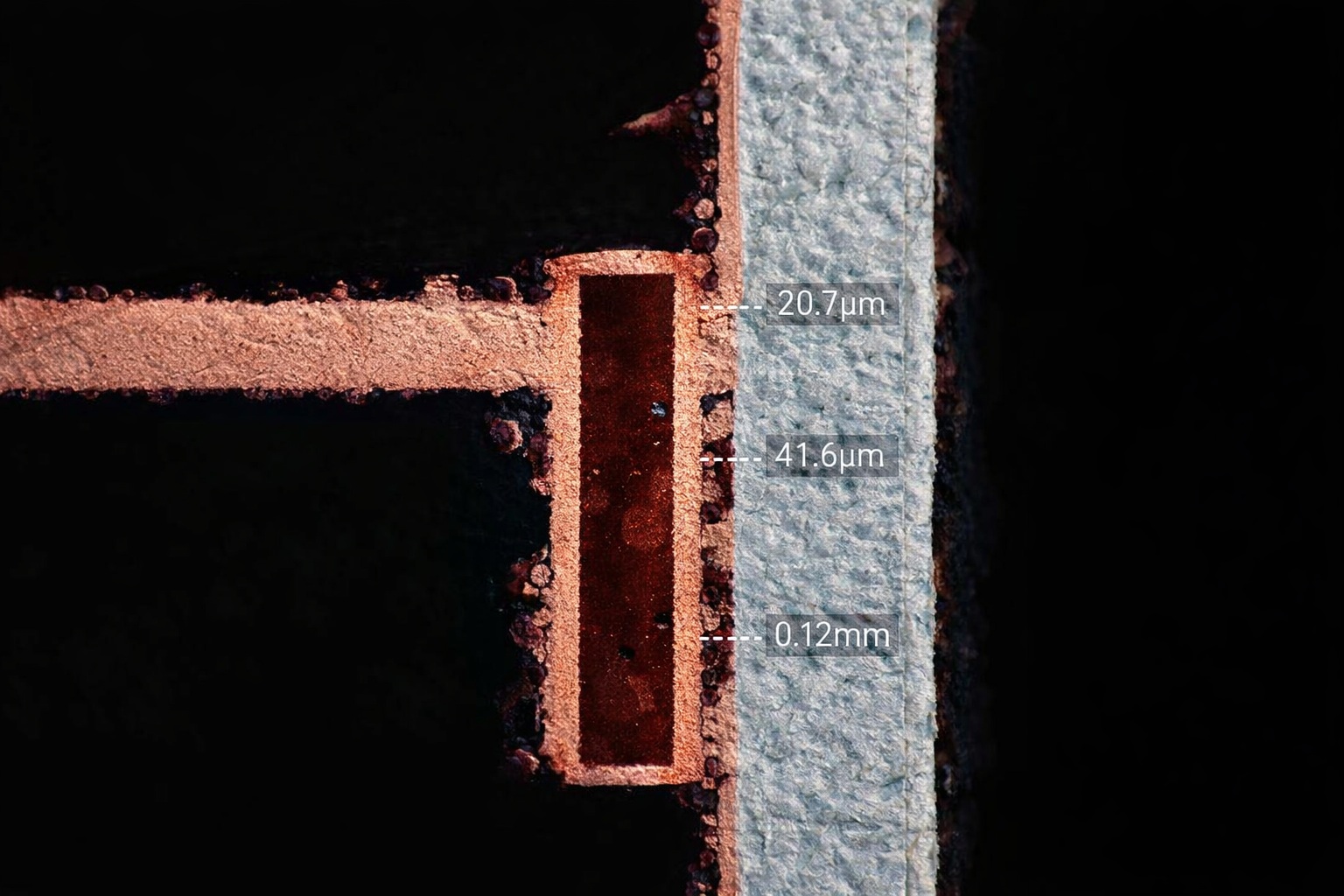 PCB Microsectioning sample image 2