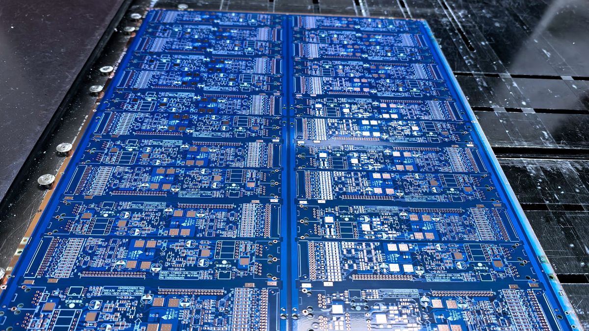 High density multilayer PCB panel