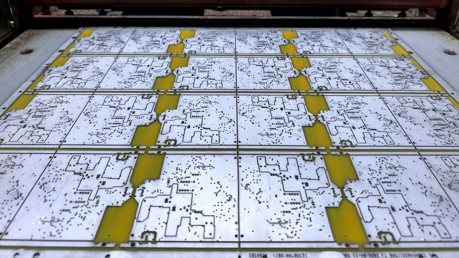 PCB etching process