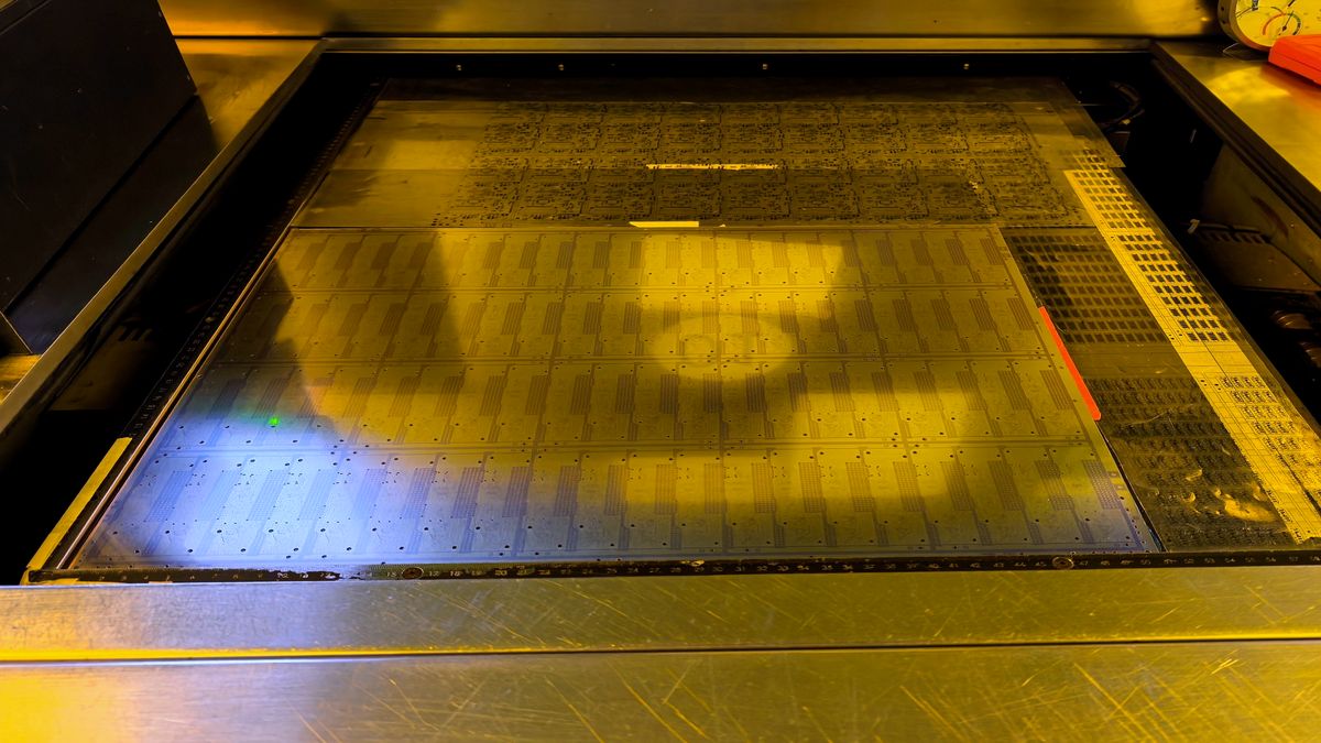PCB exposure process