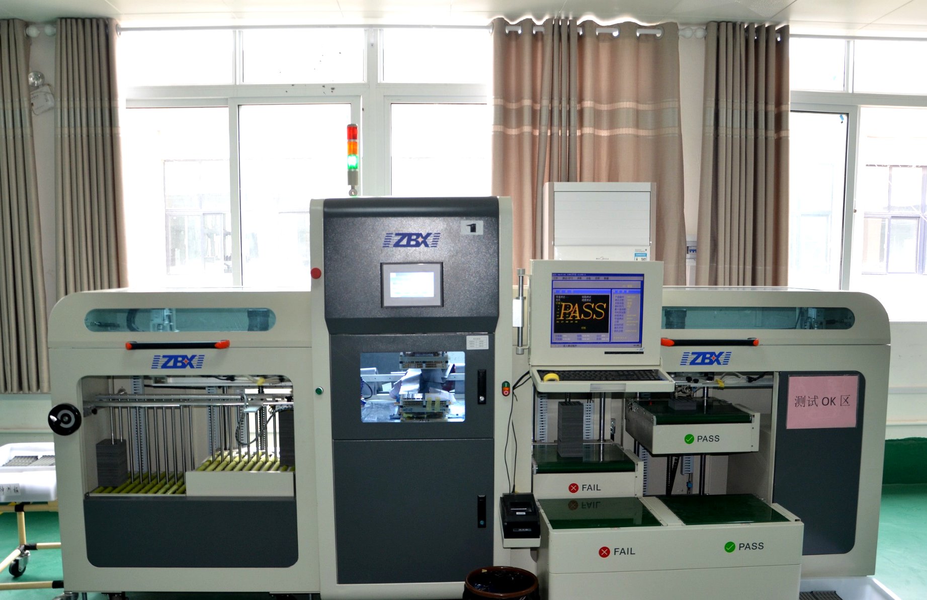 PCB flying probe electrical test machine for quality control in PCB manufacturing